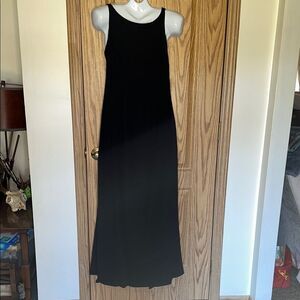Hugo Buscati Elegant Black Maxi Dress size 6